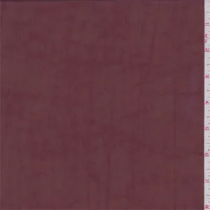 7/8 YD PC-Maroon Brick Polyester Georgette Fabric