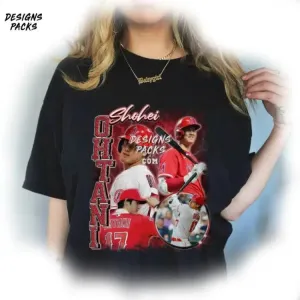 Baseball Fan Shohei Ohtani Vintage MLB PNG Design