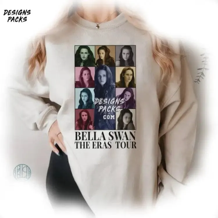 Bella Swan Vintage Bella Swan Eras Tour PNG Design