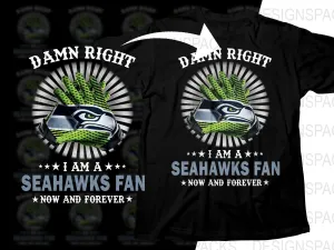 Bold Seahawks Fan Design Graphic Png Digital Download