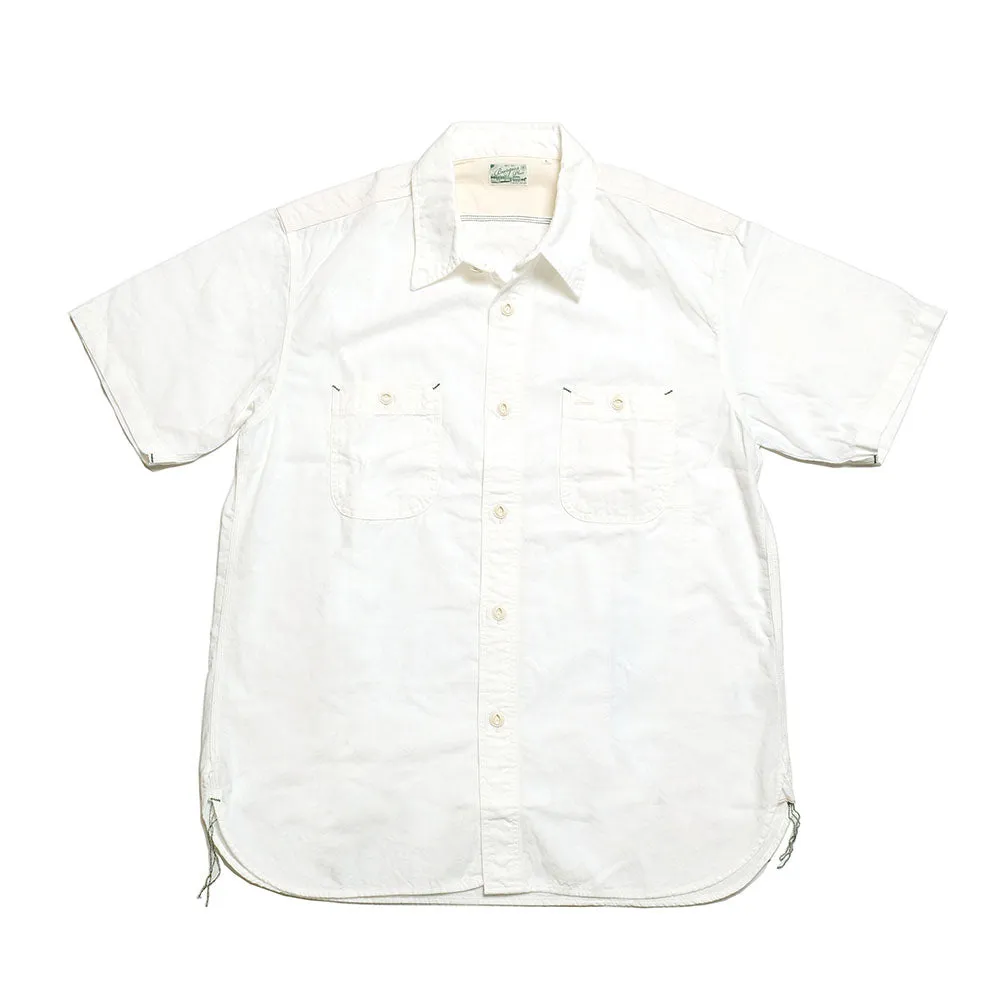 BURGUS PLUS - S/S Chambray Work Shirt - HBP-300CHS