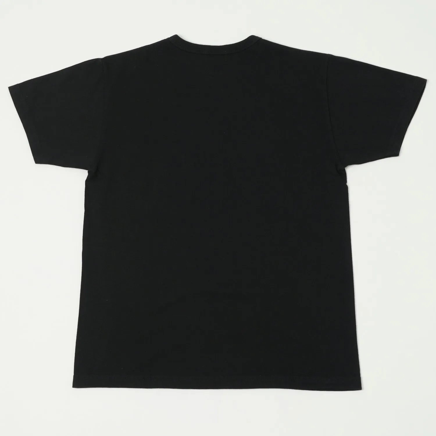 Buzz Rickson's Loopwheel Pocket Tee - Black