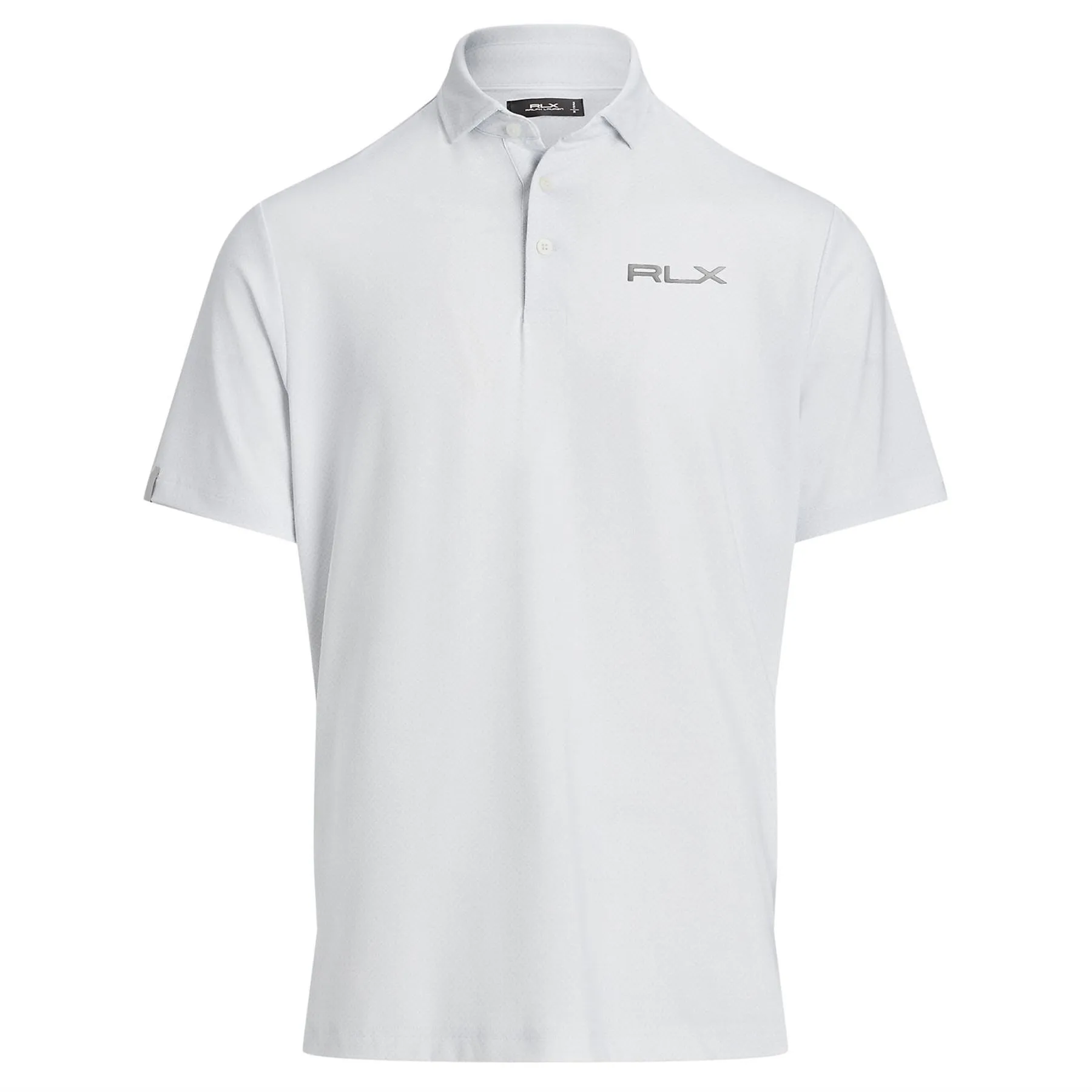 Classic Fit Performance Polo Oxford Blue Geo Neat - AW24