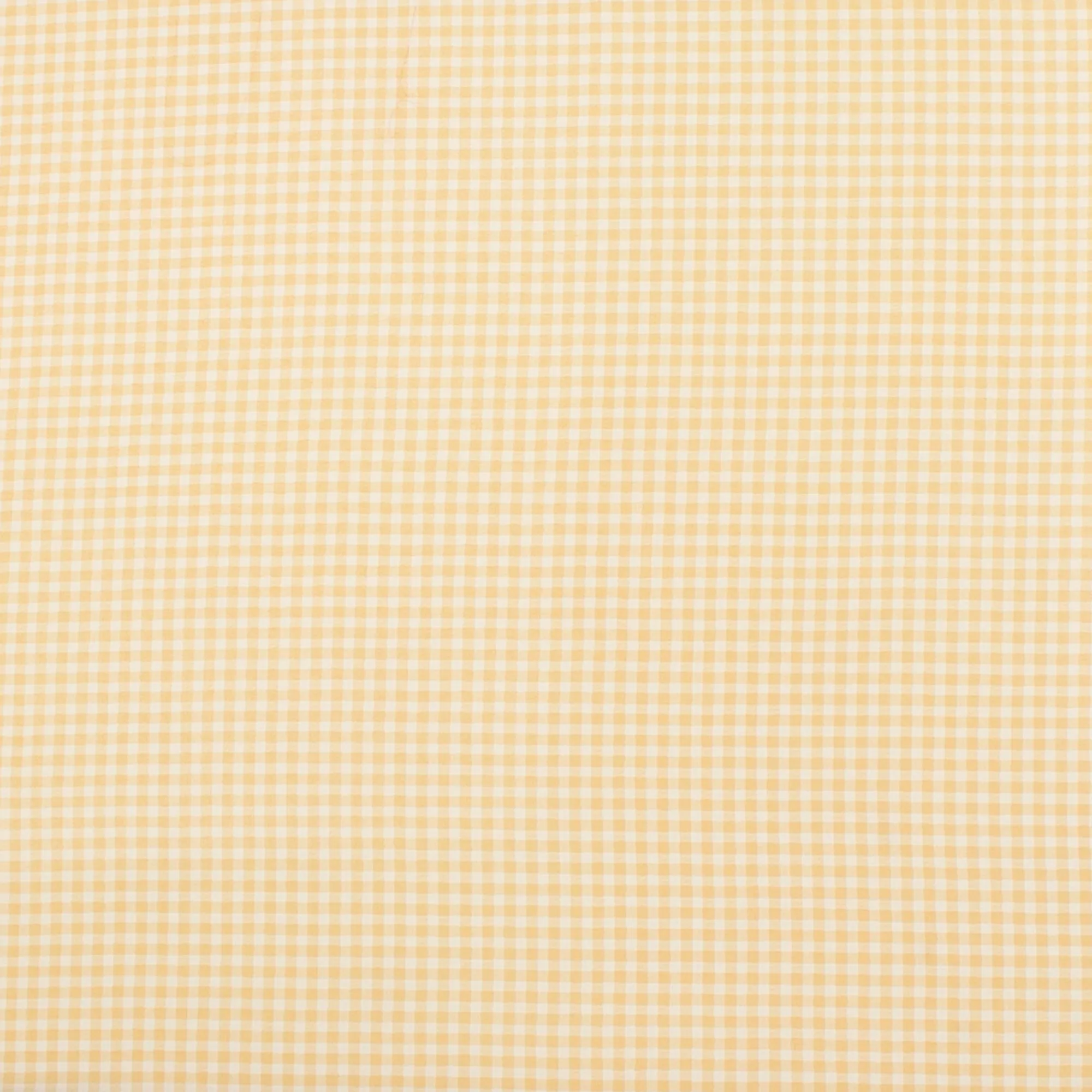 Crepe Chiffon - DAISY - Small Checks - Wheat