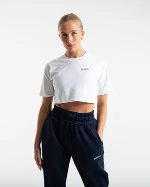 Cropped BOXRAW T-Shirt - White