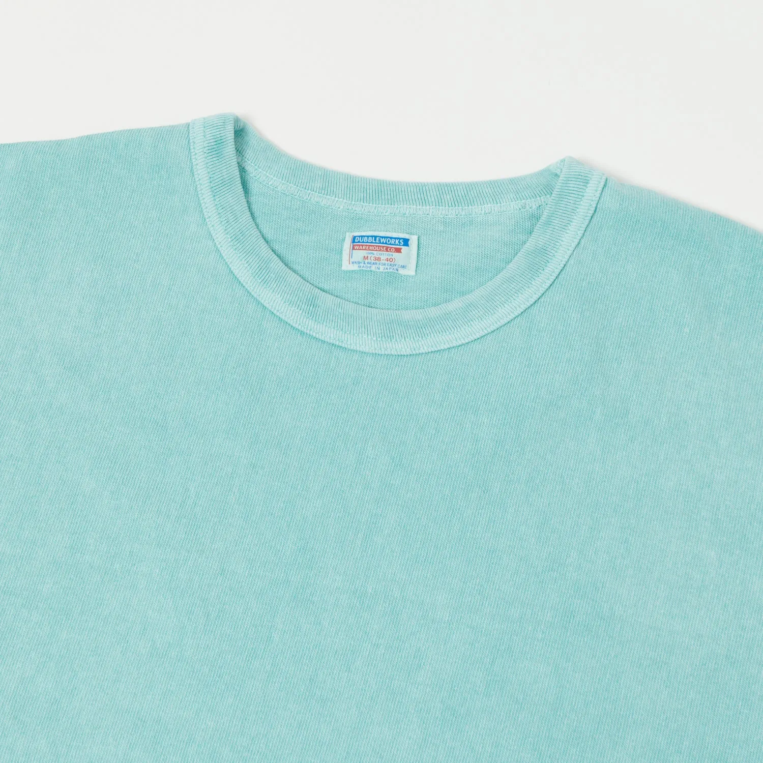 Dubbleworks Heavy Fabric Pigment Tee - LT Turquoise