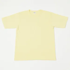 Dubbleworks Heavy Fabric SS Tee - Pale Yellow