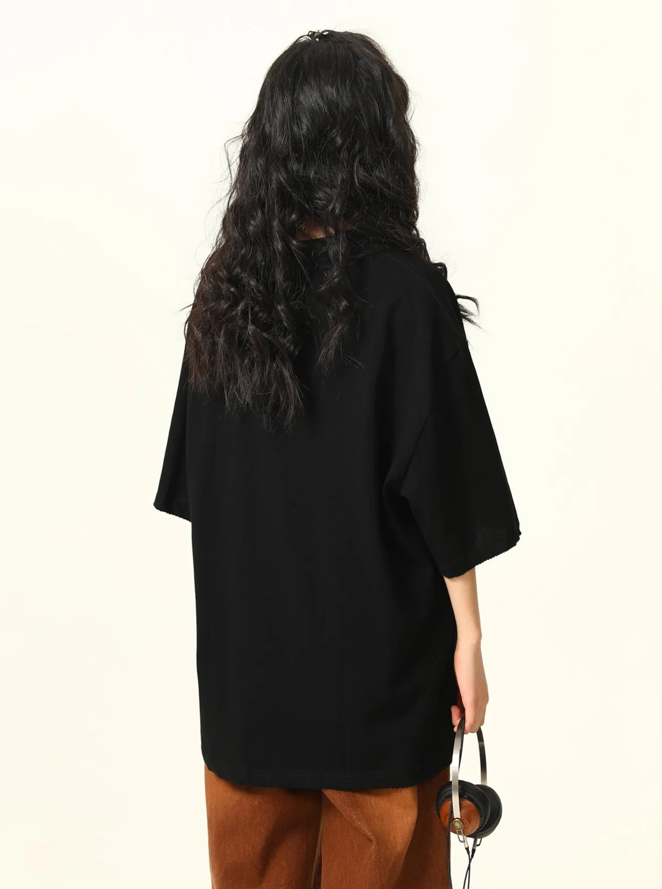 Edgy Artistic Oversized T-Shirt