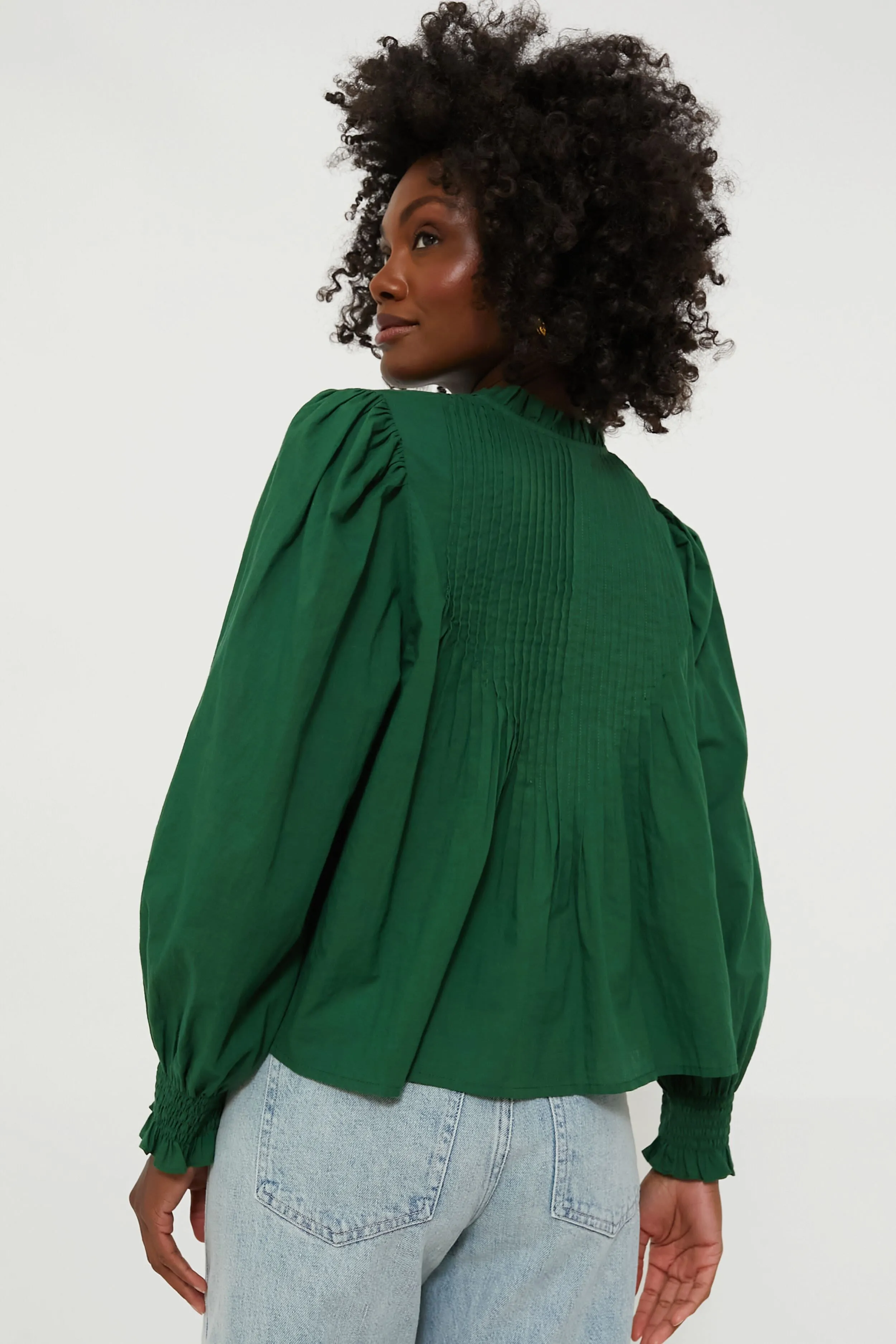 Emerald Renata Solid Longsleeve Top