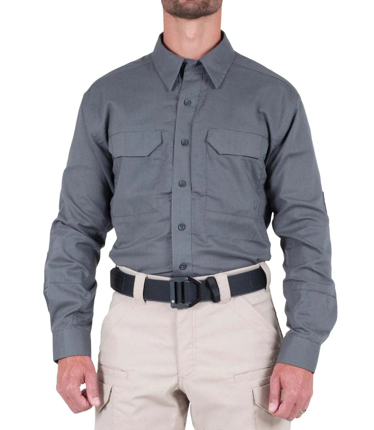 First Tactical V2 Men's Tactical Collared Long Sleeve