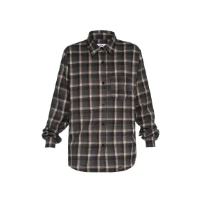 FLANNEL CHECK SHIRT - BLUE