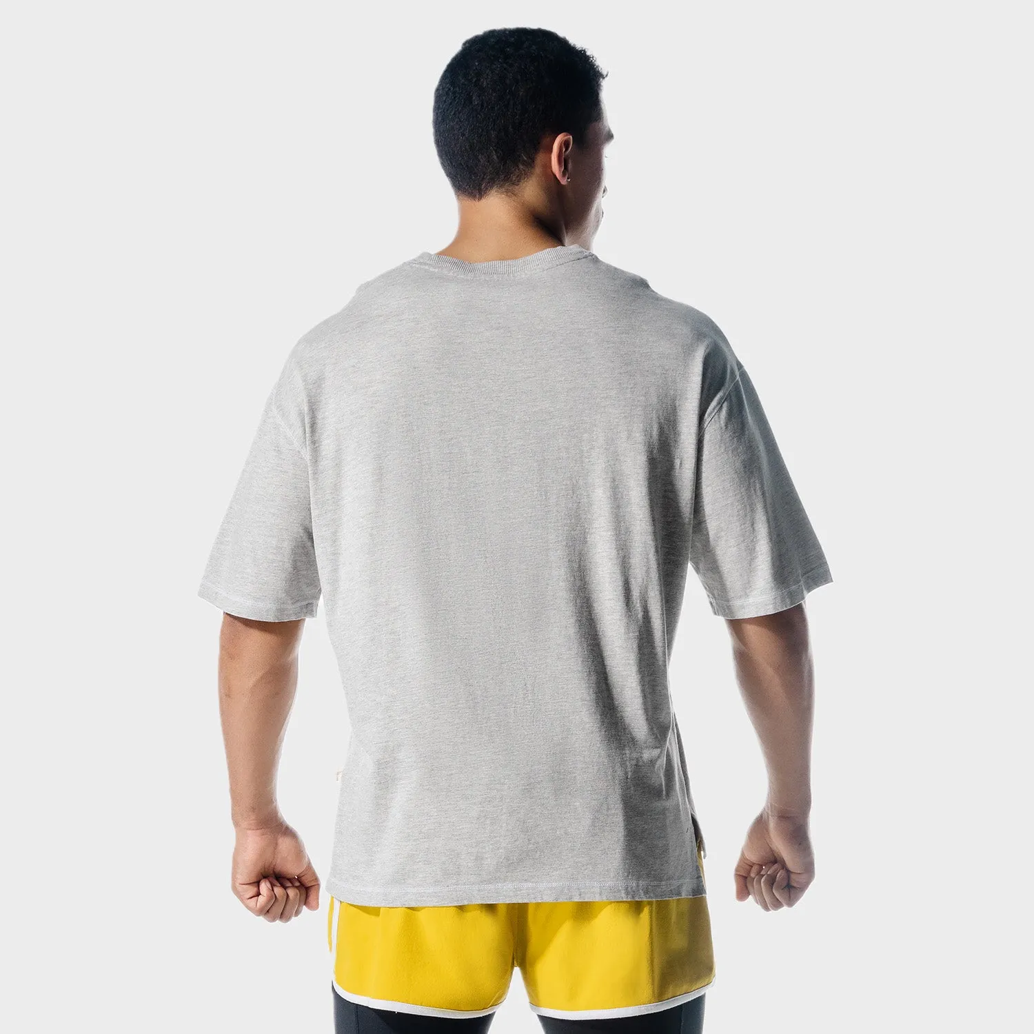 Golden Era Oversized T-shirt - Grey Marl