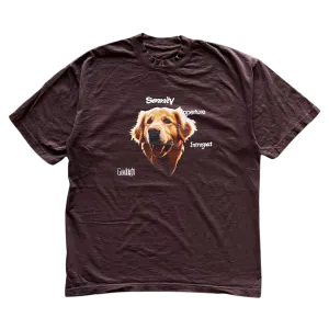 Golden Retriever Face v2 Tee