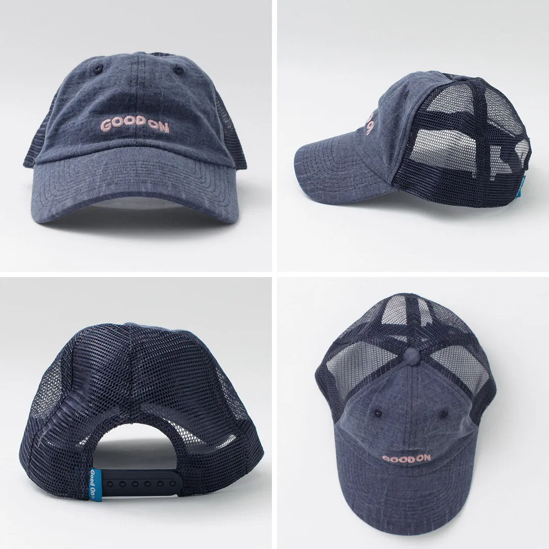 GOOD ON / TEE mesh cap GOOD ON embroidery