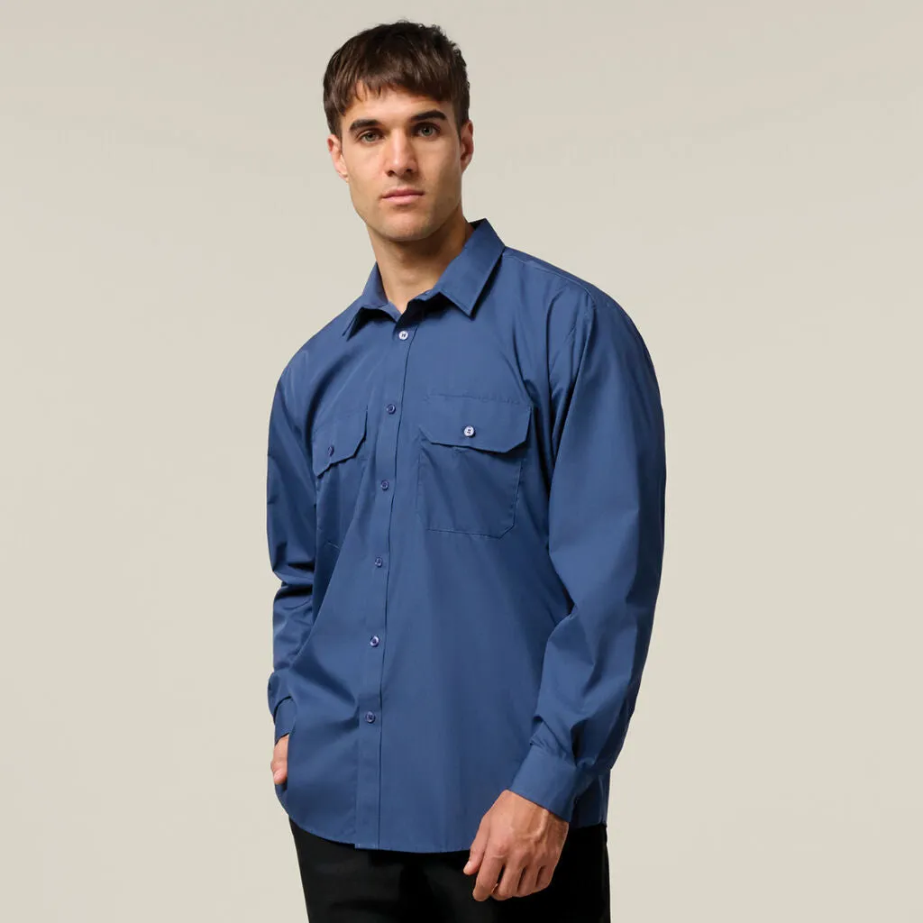 Hard Yakka Permanent Press Poly Cotton Shirt Long Sleeve (Y07590)