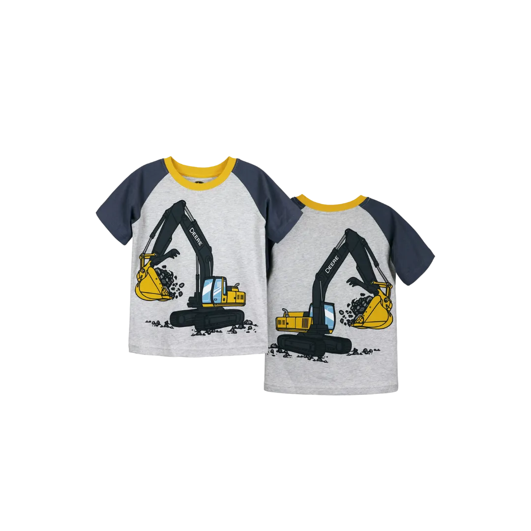 John Deere Kid's Coming And Going Short Sleeve Graphic Shirt