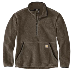 Loose Fit Fleece Pullover | Tarmac