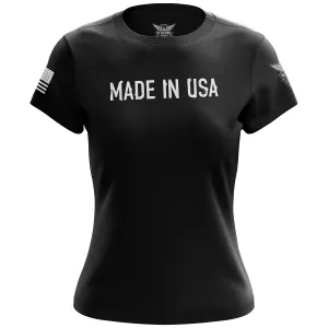 Made In USA Women's Short Sleeve Shirt