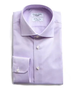 Maffeis No Wrinkle Dress Shirt in Lavender Solid