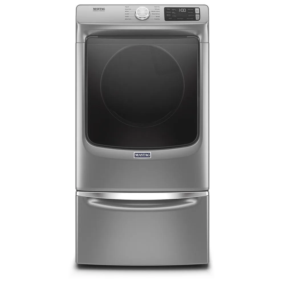 Maytag MED6630HC Front Load Electric Dryer with Extra Power and Quick Dry Cycle - 7.3 cu. ft.