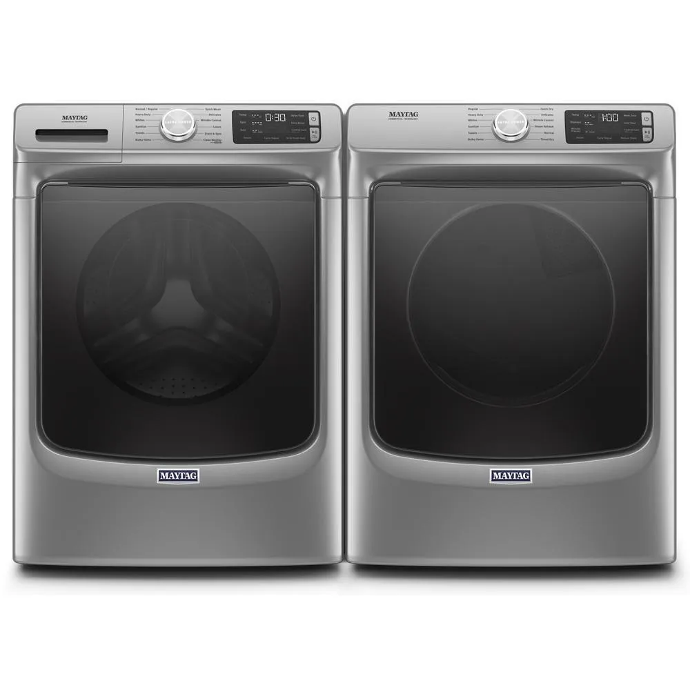 Maytag MED6630HC Front Load Electric Dryer with Extra Power and Quick Dry Cycle - 7.3 cu. ft.