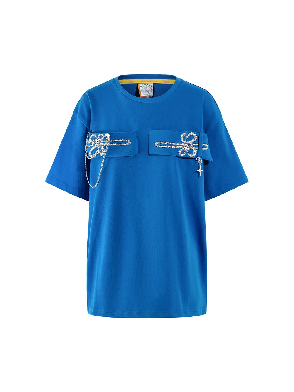 MUKZIN New Blue Eye-appeal Casula T-shirts