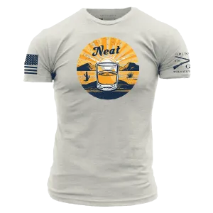 Neat Whiskey T-Shirt - Sand