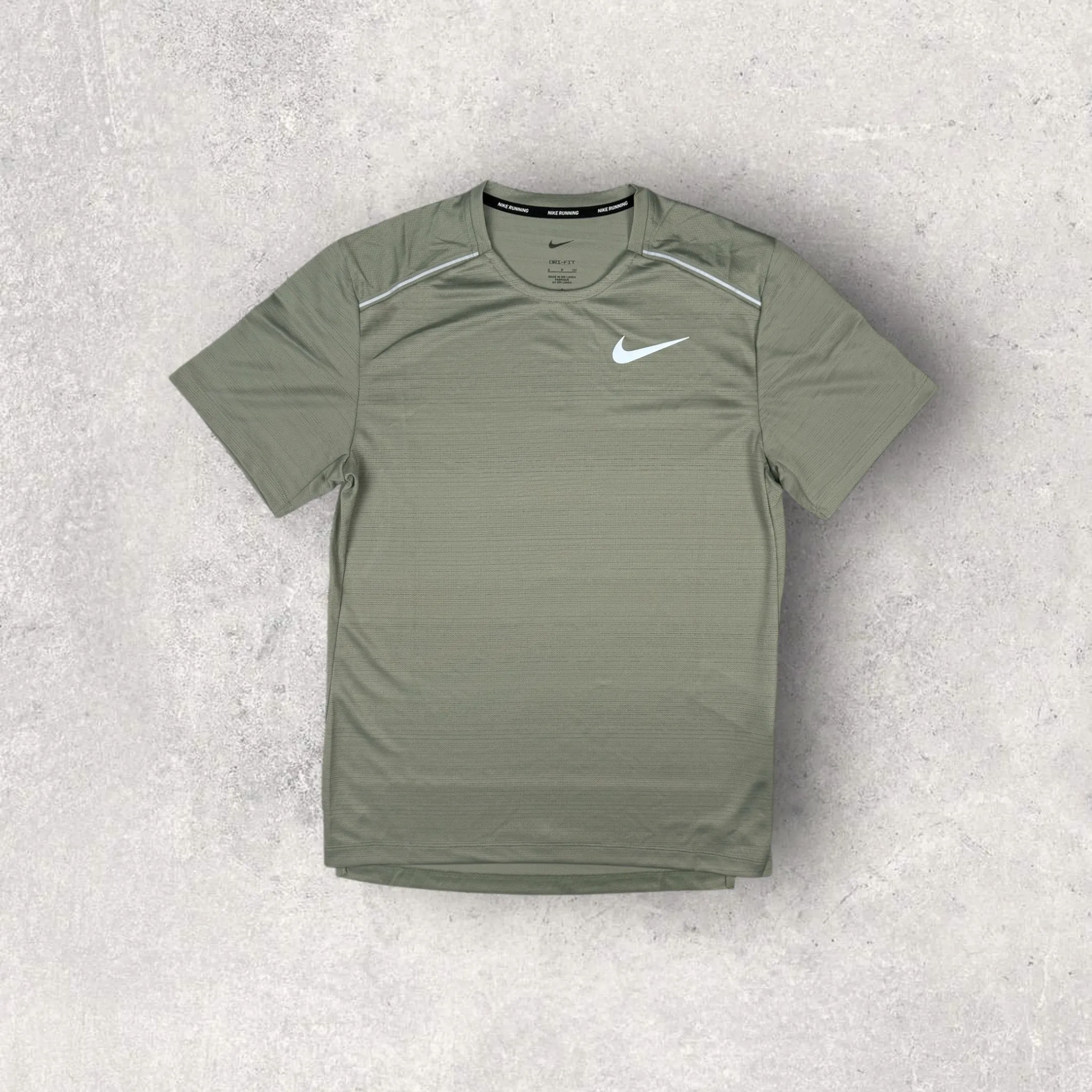 NIKE MILER T-SHIRT 1.0 - JADE HORIZON