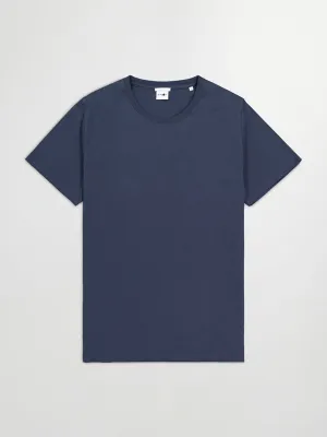 NN07 Pima T-Shirt in Navy Blue