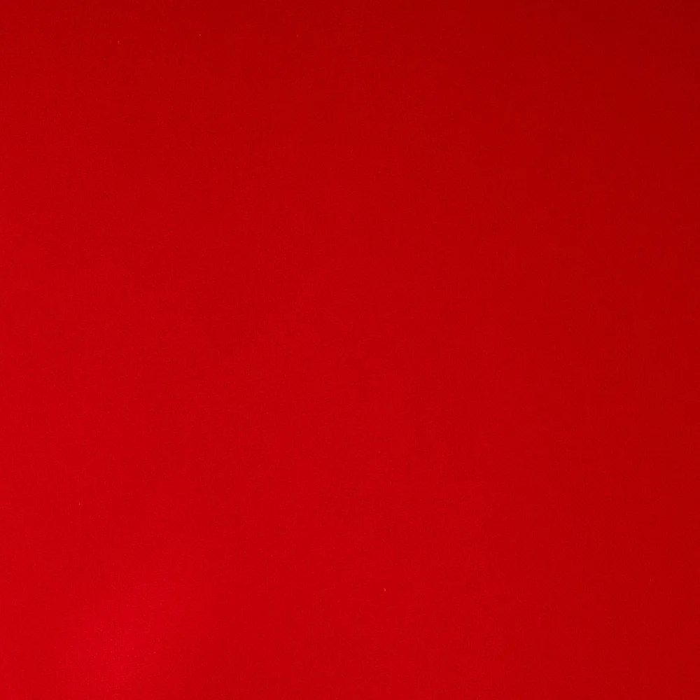 Novelty polyester solid - Fire red