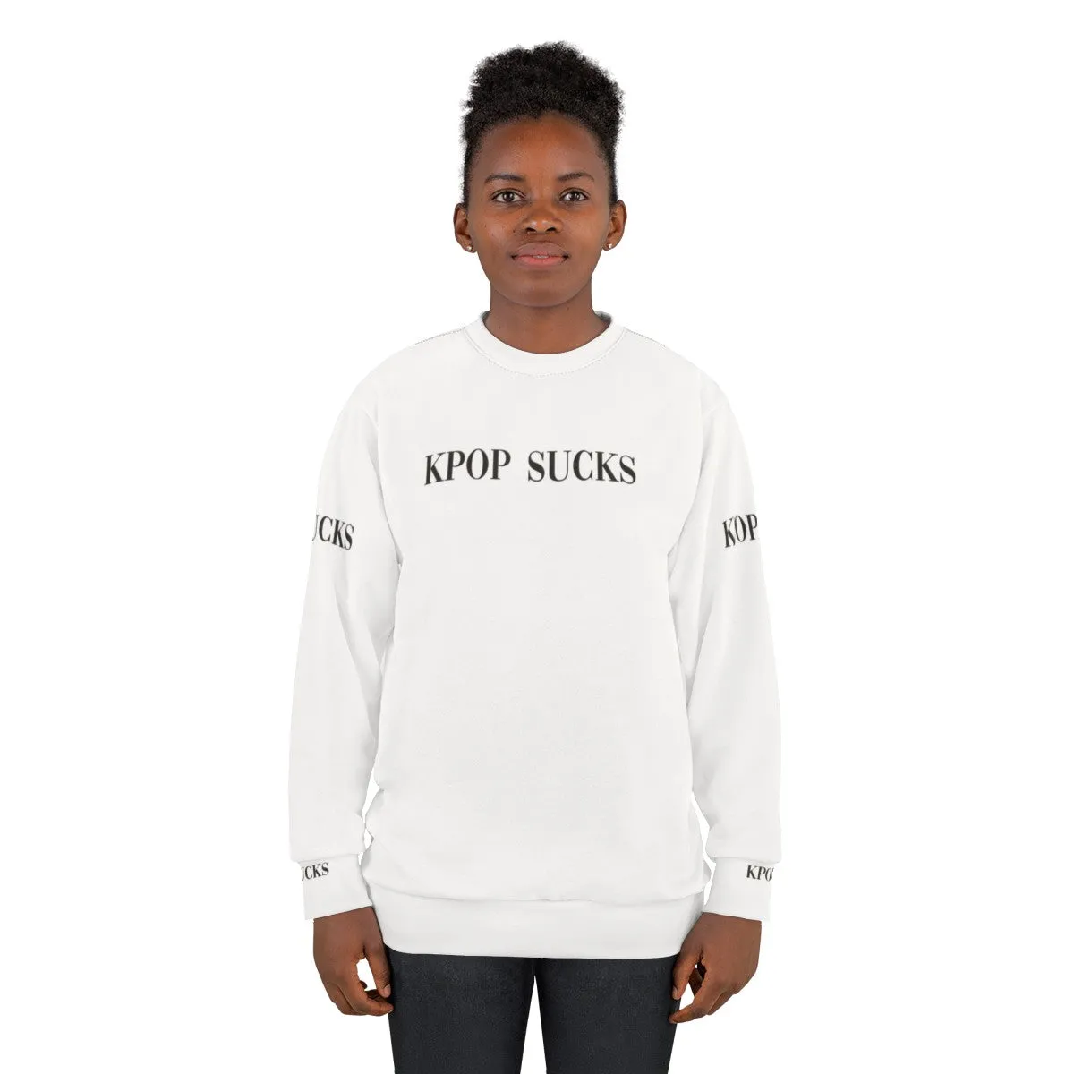 "Anti-Kpop Sweatshirt: For Music Fans Who Hate K-Pop"