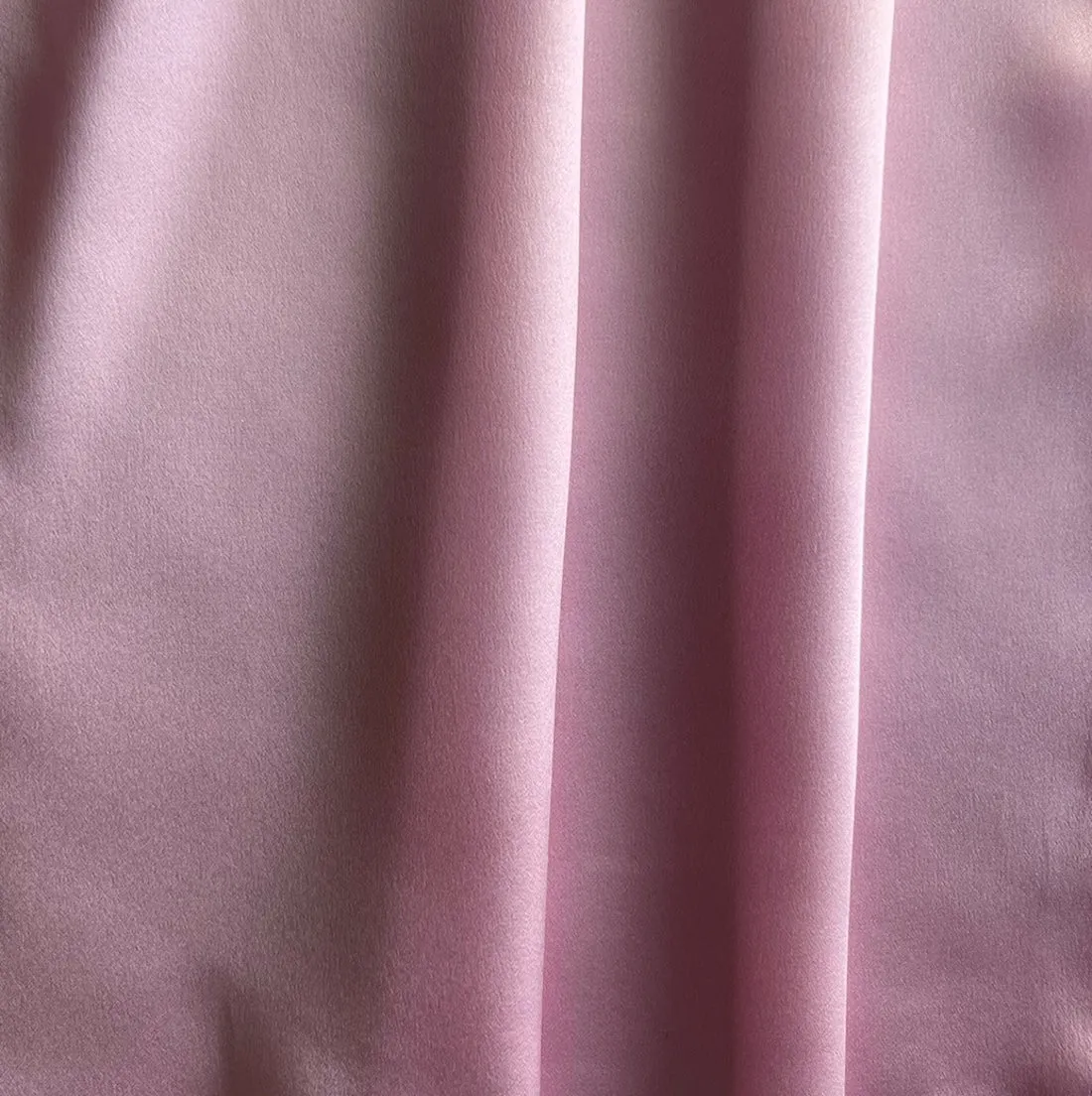 Romantic Crepe Pink Silk Satin Charmeuse (Made in Italy)