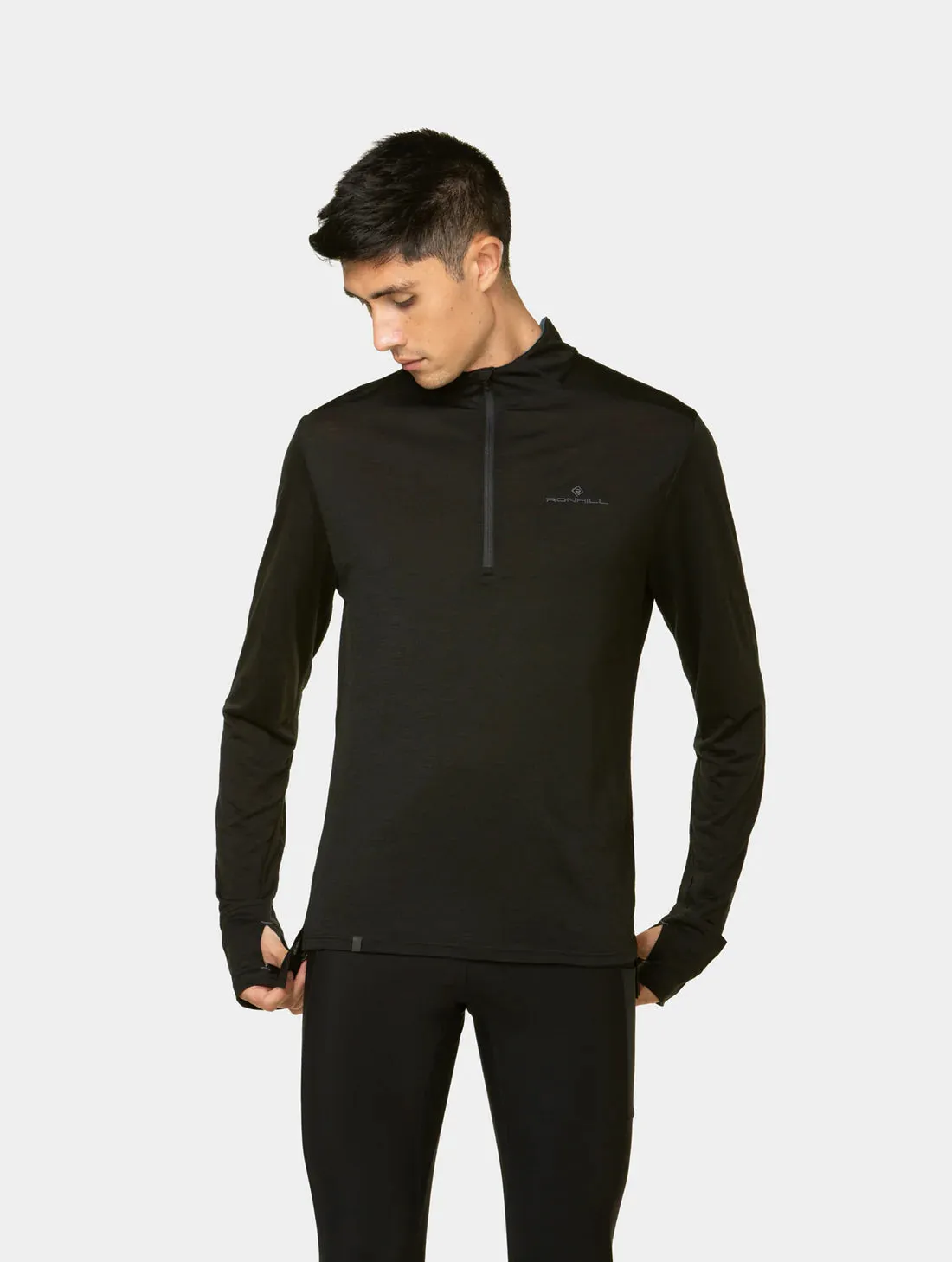 Ronhill - Men's Tech Merino 1/2 Zip Long Sleeve