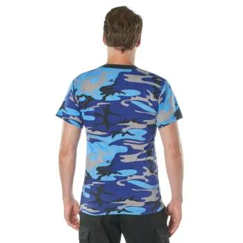 Rothco Camo T-Shirt / Electric Blue Camo