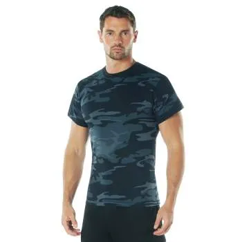 Rothco Camo T-Shirt / Midnight Blue Camo