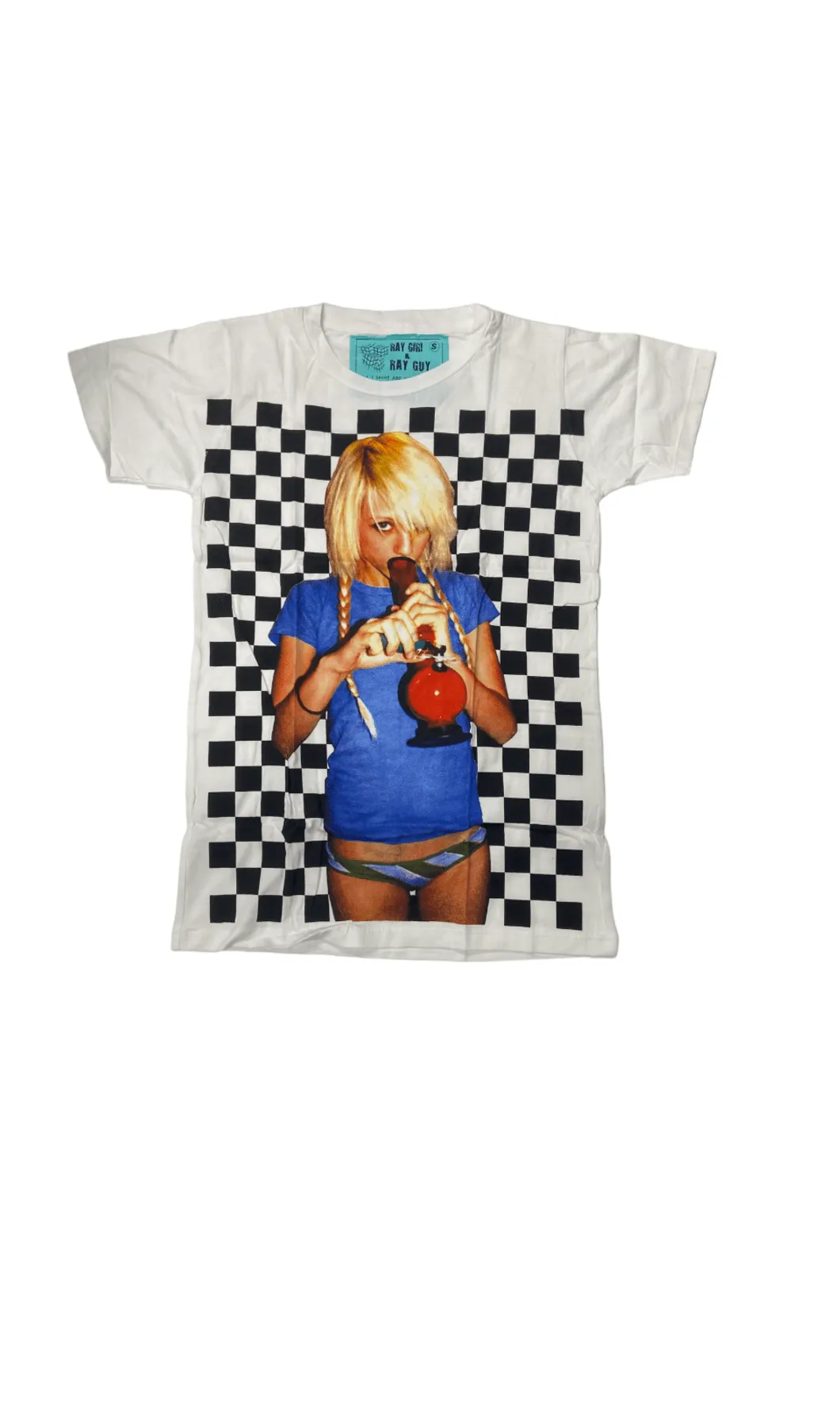 Smoking Bong Girl T-Shirt