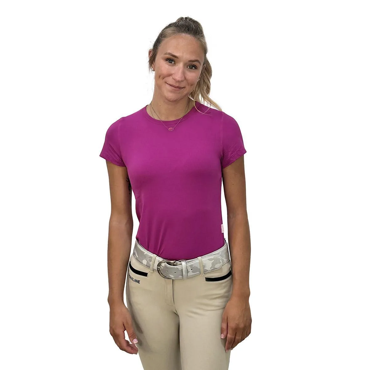 Tailored Sportsman Ladies Icefil Short Sleeve T-Shirt