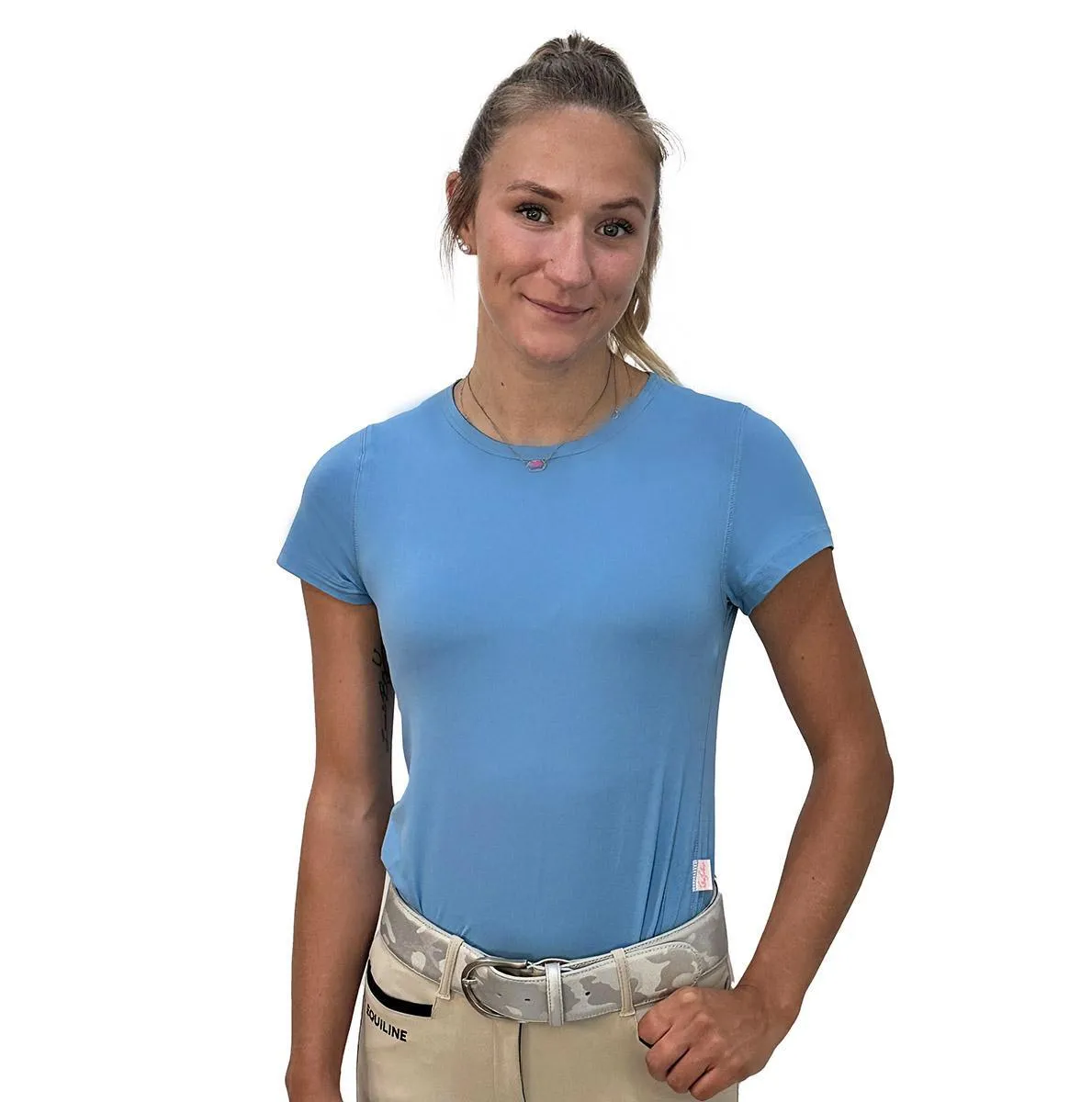 Tailored Sportsman Ladies Icefil Short Sleeve T-Shirt