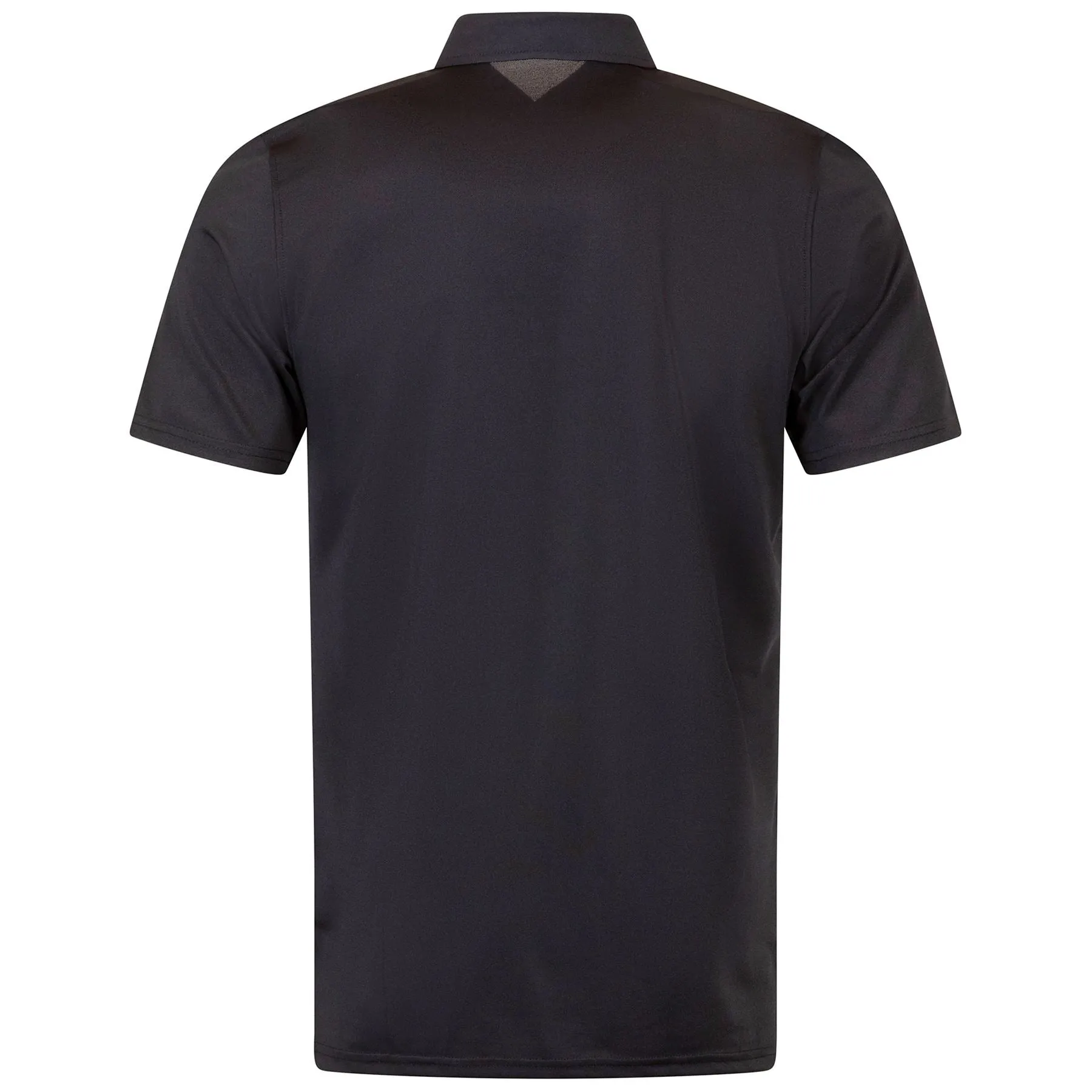 The Macdonald Knit Polo Black - 2025