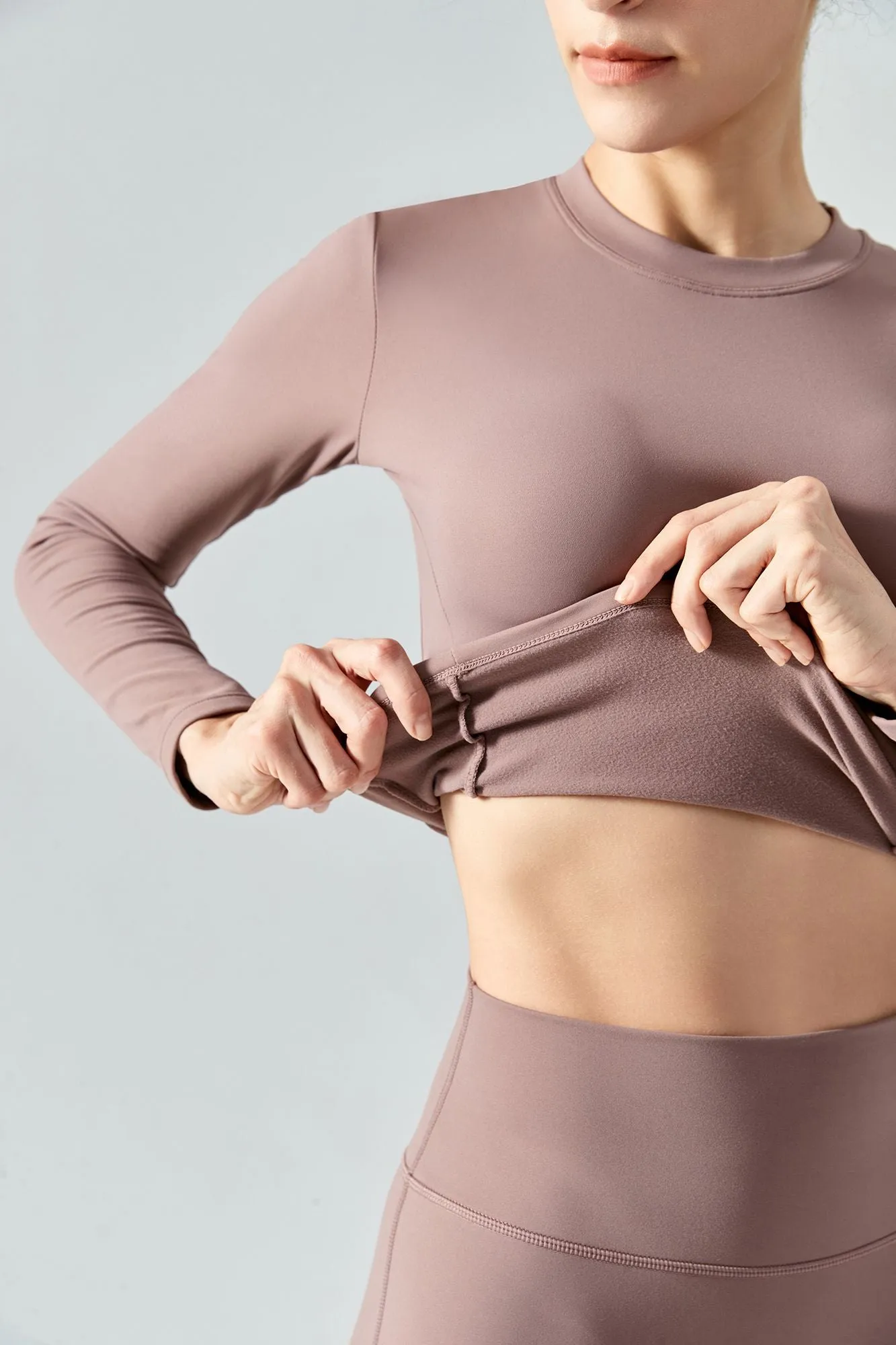 Thermal Long Sleeve Yoga Top