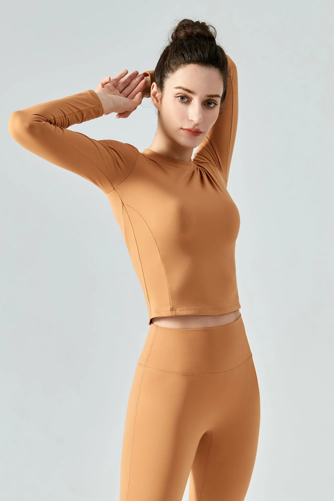 Thermal Long Sleeve Yoga Top