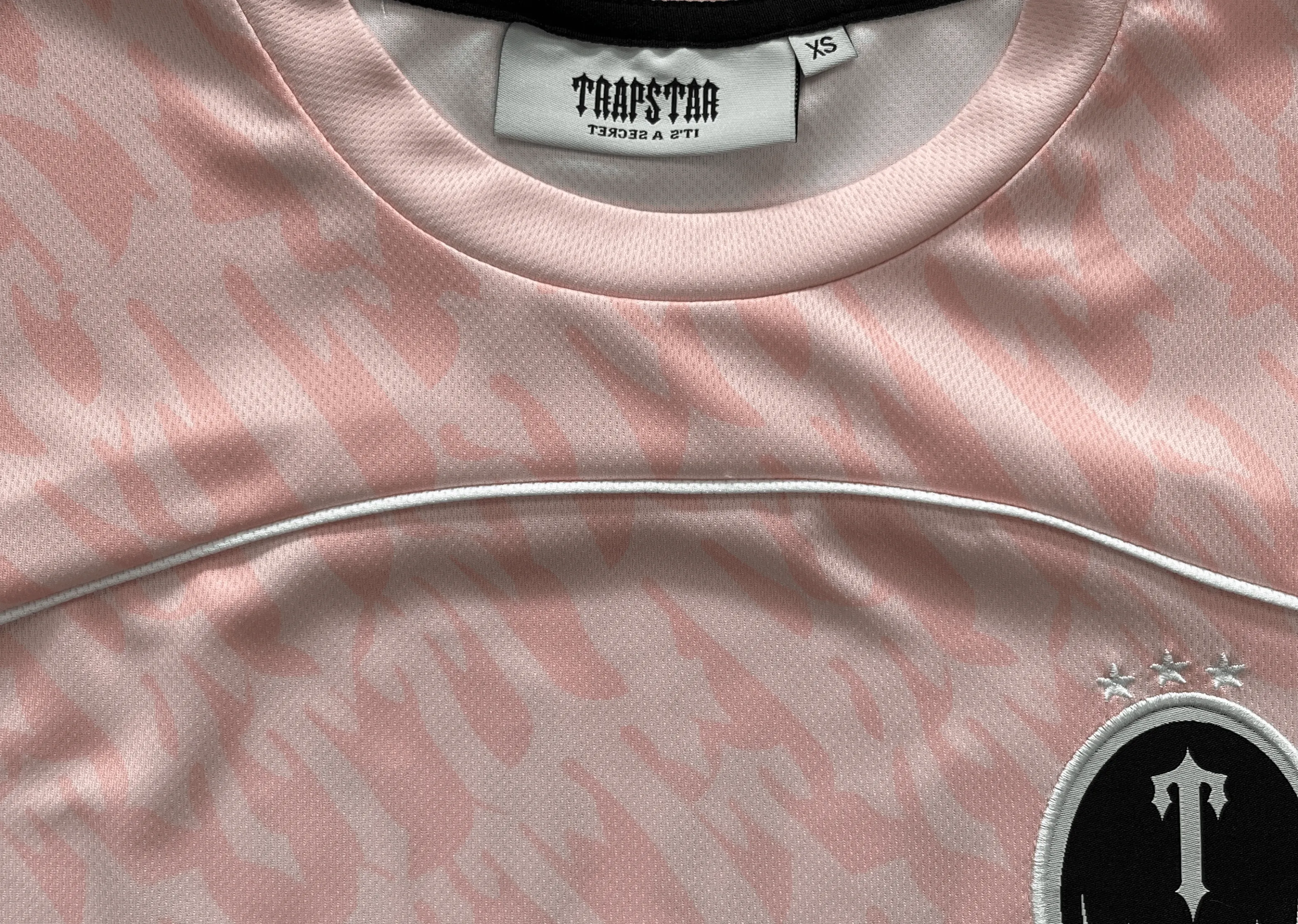 Trapstar - Football Dusty Pink T-Shirt