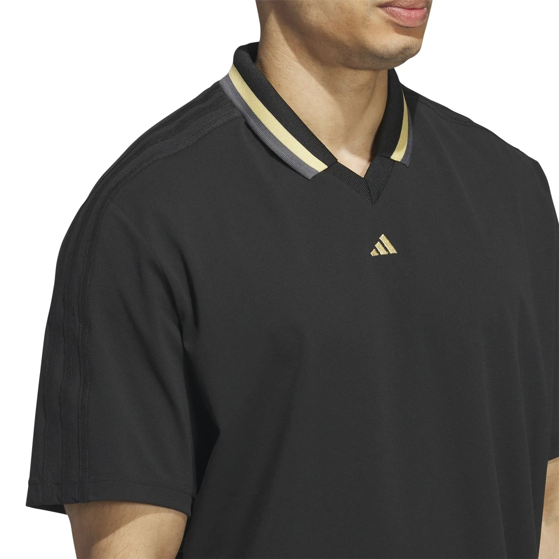 Ultimate365 Golf Jersey Polo Black - AW24