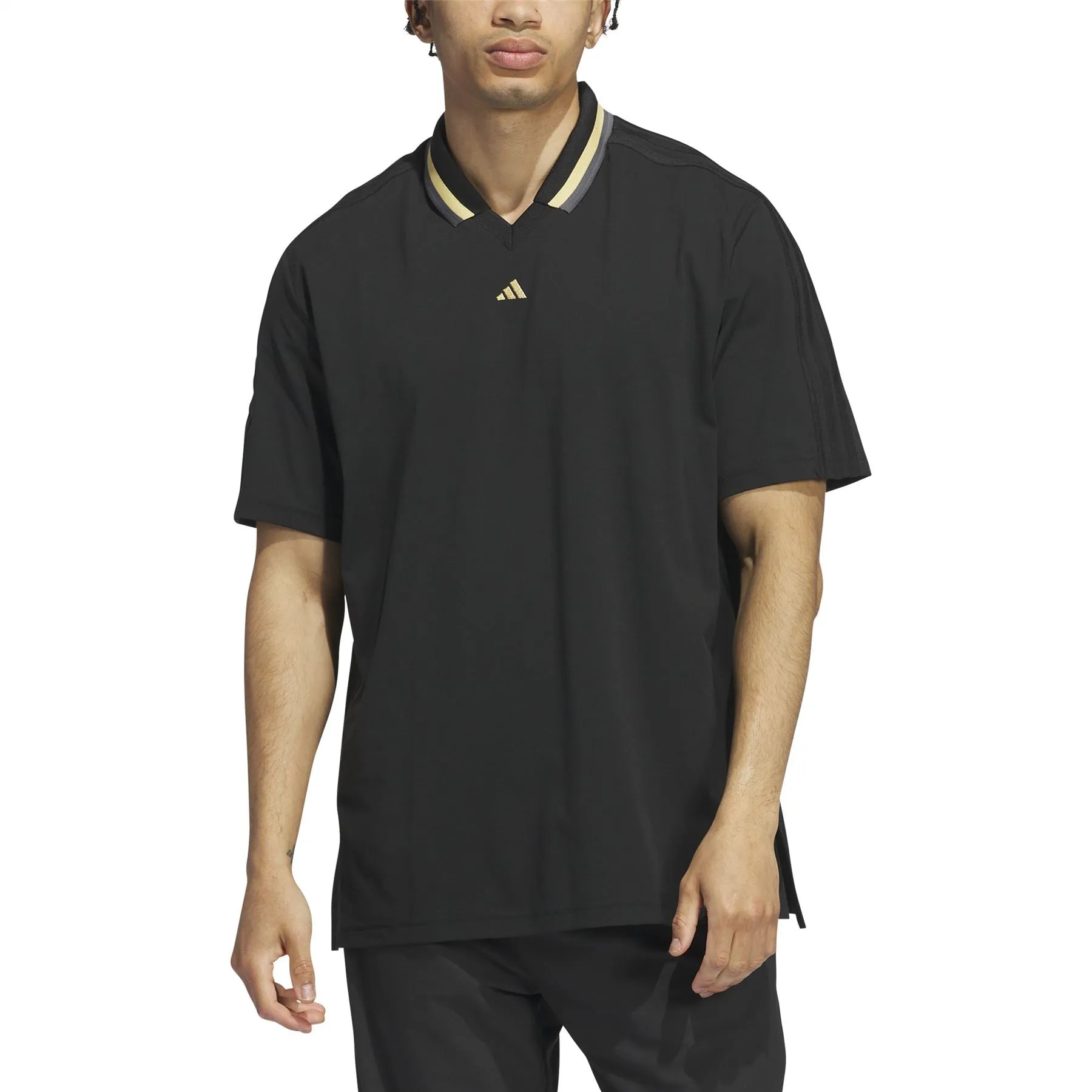 Ultimate365 Golf Jersey Polo Black - AW24