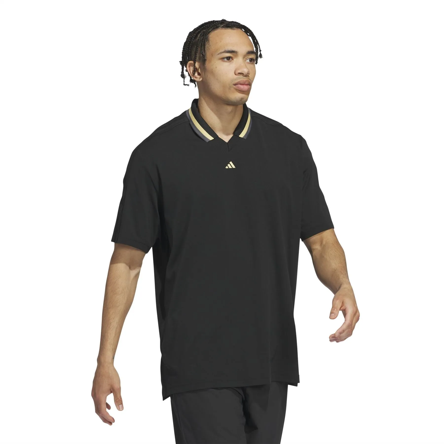 Ultimate365 Golf Jersey Polo Black - AW24