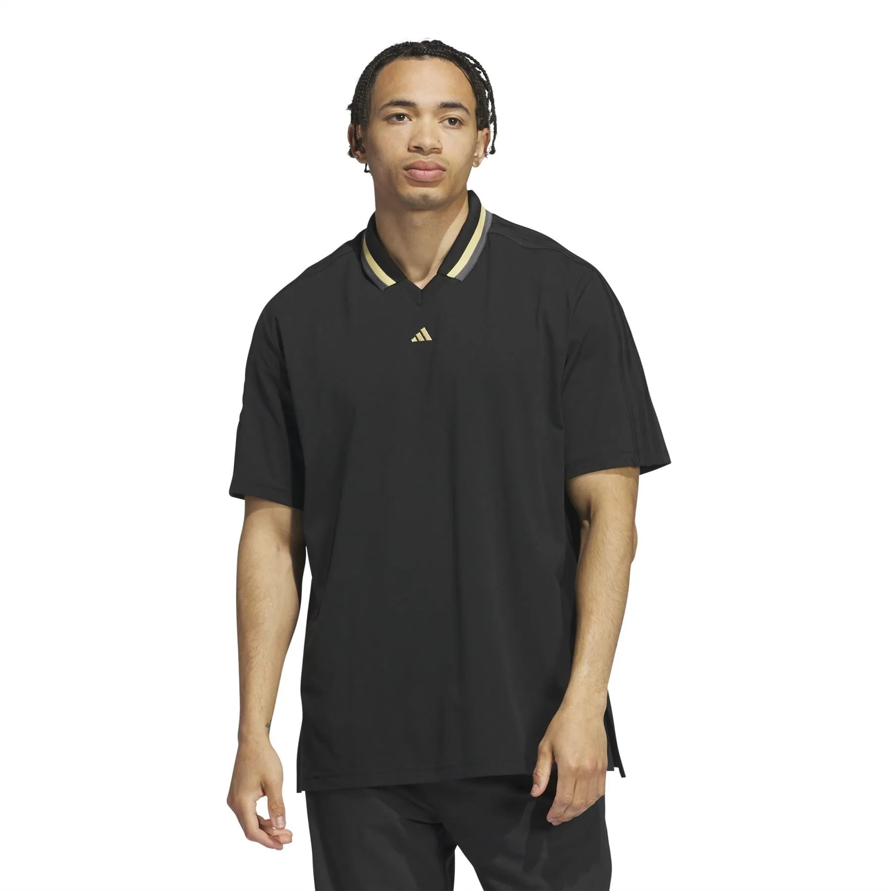 Ultimate365 Golf Jersey Polo Black - AW24