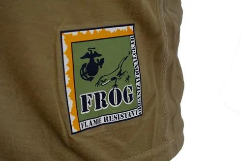 USMC FROG Coyote Base Layer Silk Weight Shirt- SURPLUS