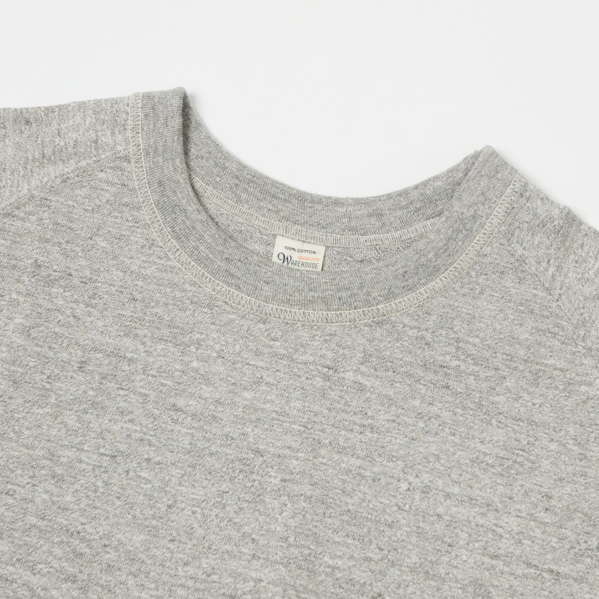 Warehouse & Co 4048 S/S Sleeve Freedom Tee - Heather Grey