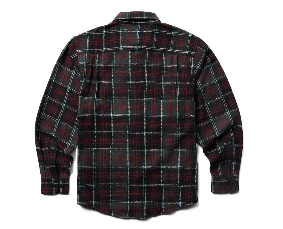 Wolverine Men's Glacier Heavyweight Long Sleeve Flannel Shirt