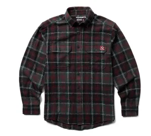 Wolverine Men's Glacier Heavyweight Long Sleeve Flannel Shirt